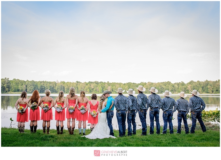 mariage, wedding, sylvan cellars, rome city, indiana, photographer, photographe, cowboy, country, barn wedding, rustic, genevieve albert