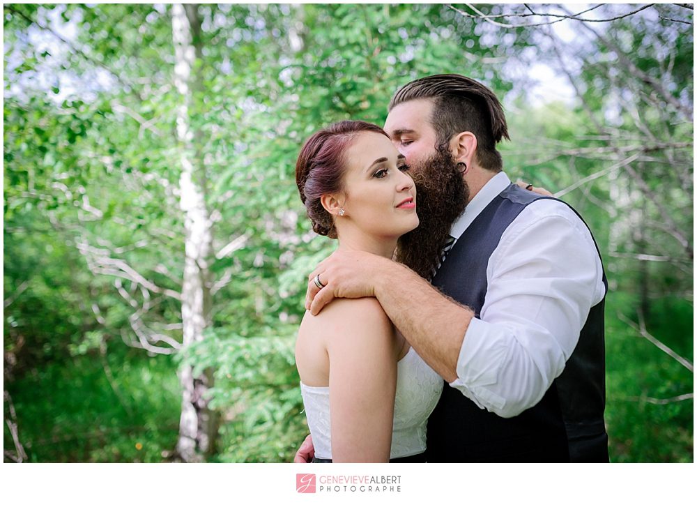 Mariage, wedding, amos, abitibi, bikers, motards, harley davidson, bucheron, lumberjack wedding, motorcycle, moto, Honda Carella, photographe, hotel des eskers