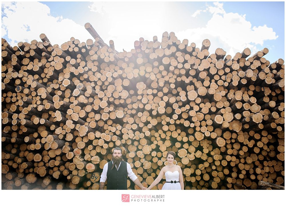 Mariage, wedding, amos, abitibi, bikers, motards, harley davidson, bucheron, lumberjack wedding, motorcycle, moto, Honda Carella, photographe, hotel des eskers