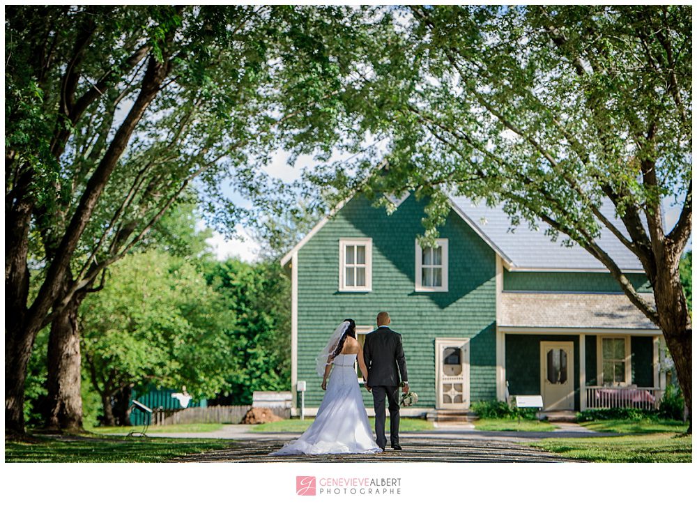 mariage, wedding, photographe de mariage, genevieve albert, rockland, ontario, river rock inn, cumberland heritage museum, mint, blush, vert menthe