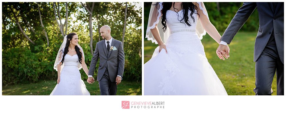 mariage, wedding, photographe de mariage, genevieve albert, rockland, ontario, river rock inn, cumberland heritage museum, mint, blush, vert menthe