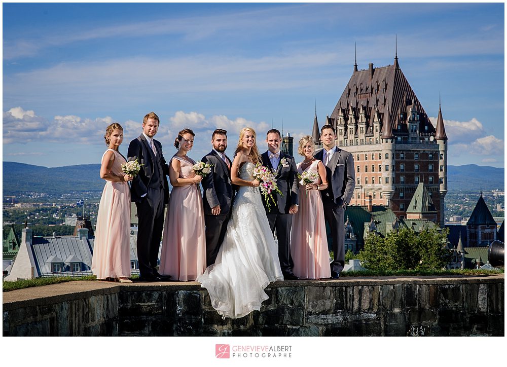 mariage à la citadelle de québec, château frontenac, wedding, photographe