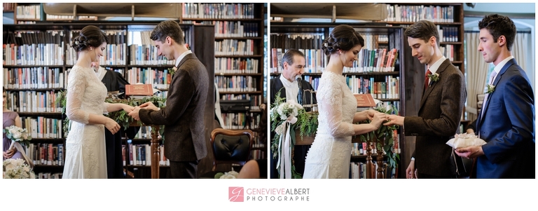 mariage vintage, wedding, morrin center, manoir Montmorency, vieux-québec, genevieve albert photographe