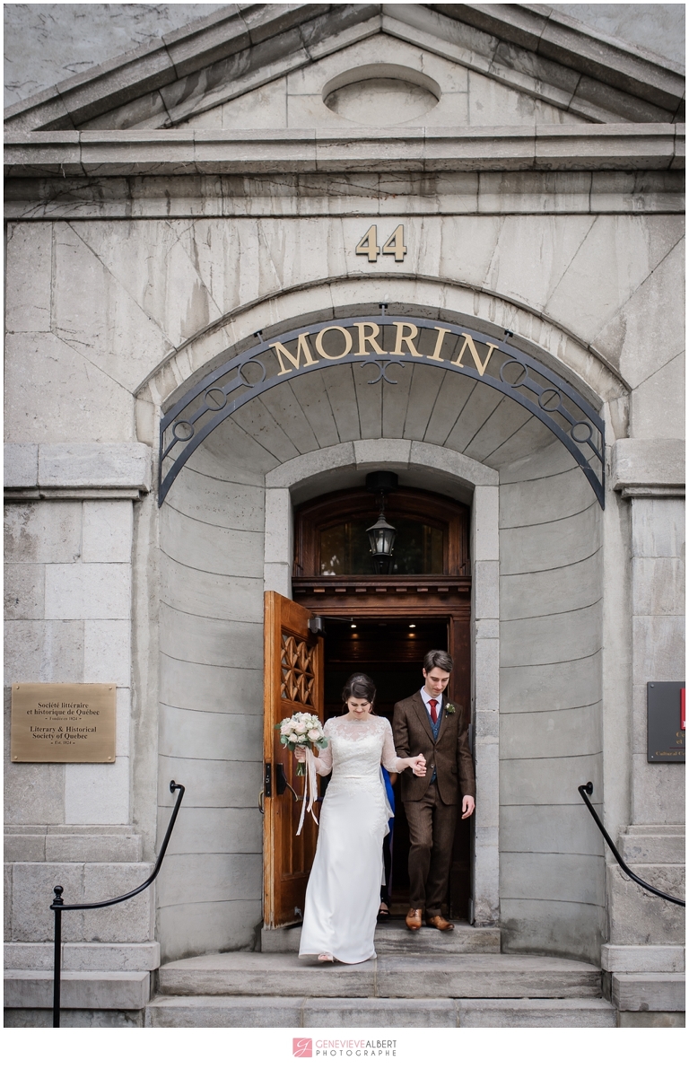 mariage vintage, wedding, morrin center, manoir Montmorency, vieux-québec, genevieve albert photographe