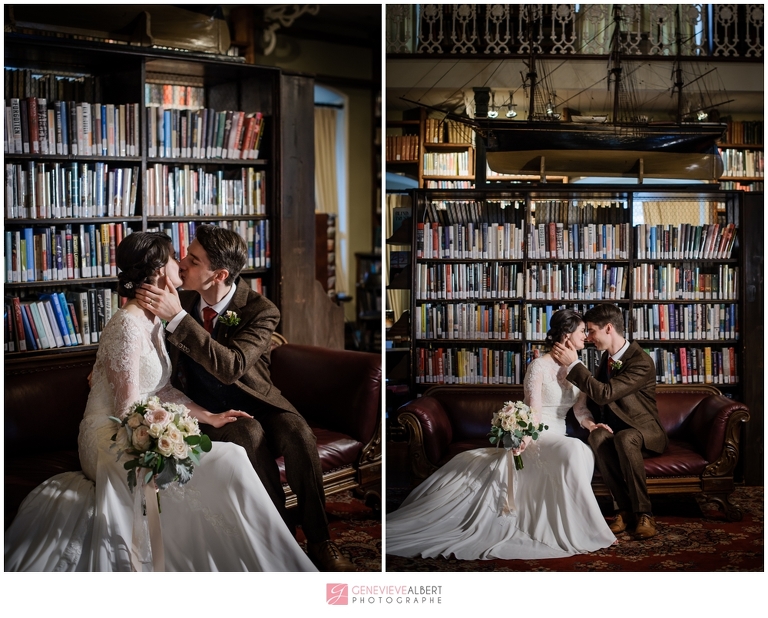 mariage vintage, wedding, morrin center, manoir Montmorency, vieux-québec, genevieve albert photographe