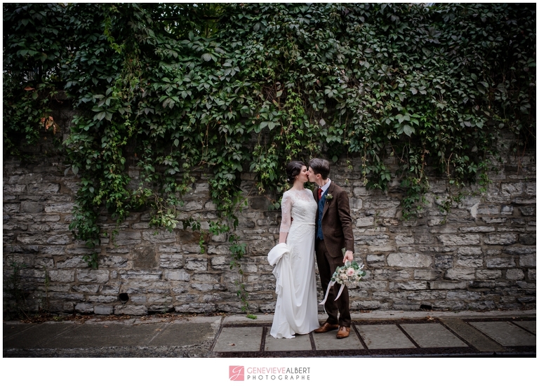 mariage vintage, wedding, morrin center, manoir Montmorency, vieux-québec, genevieve albert photographe