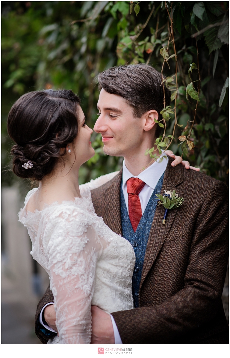 mariage vintage, wedding, morrin center, manoir Montmorency, vieux-québec, genevieve albert photographe