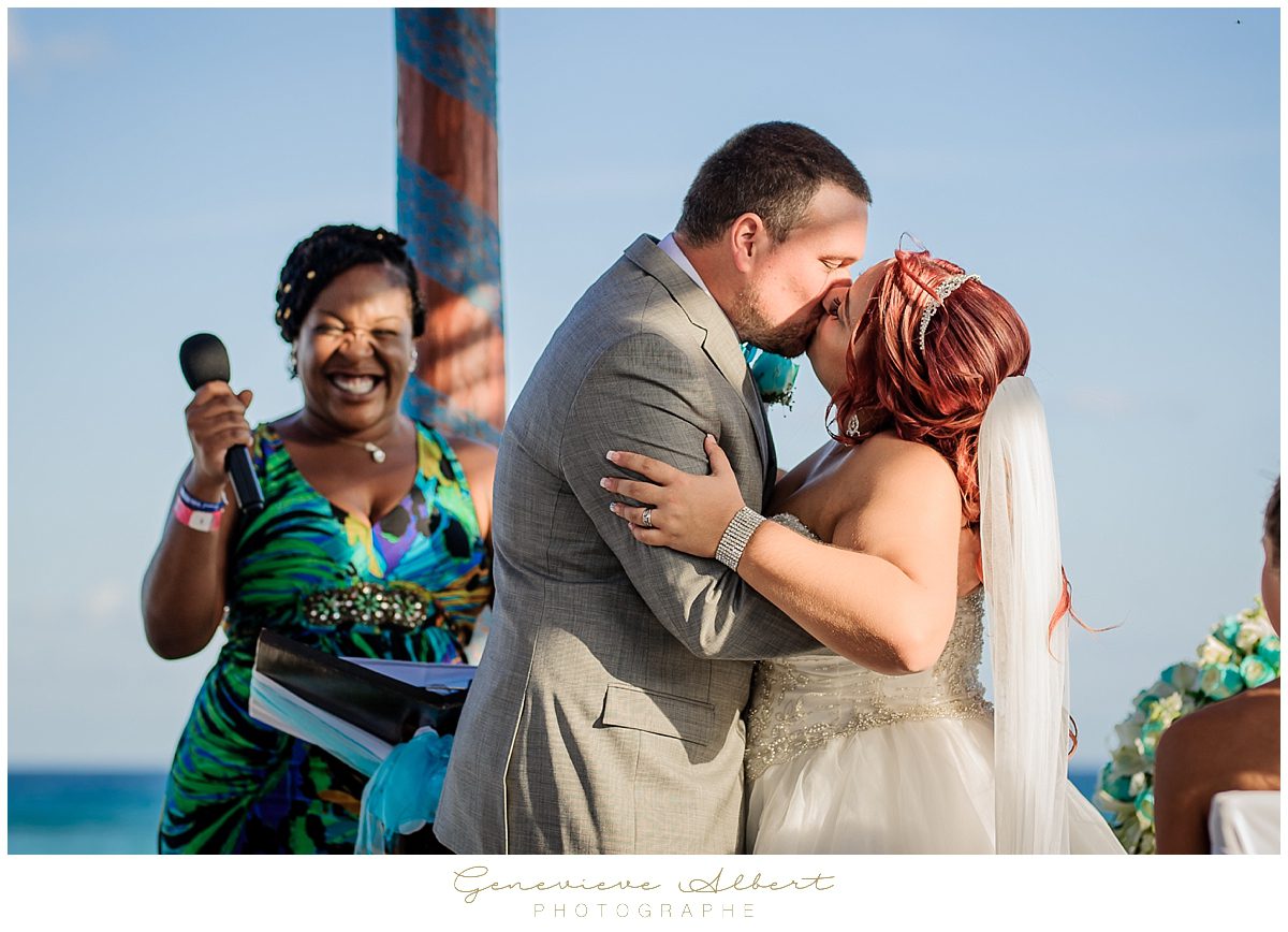 Genevieve Albert Photographe, mariage dans le sud, destination wedding photographer, grand bahia principe Coba, Mexique, Mexico, air transat