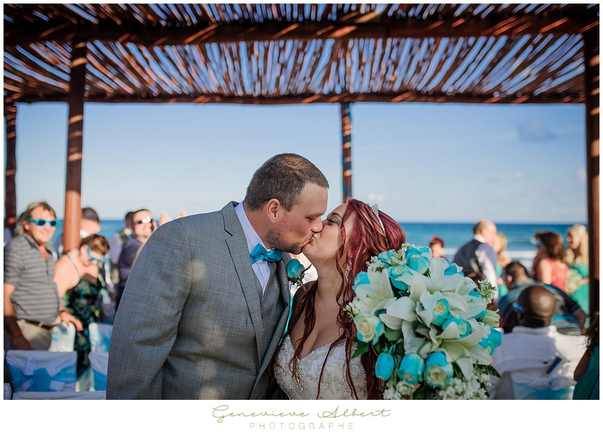 Genevieve Albert Photographe, mariage dans le sud, destination wedding photographer, grand bahia principe Coba, Mexique, Mexico, air transat