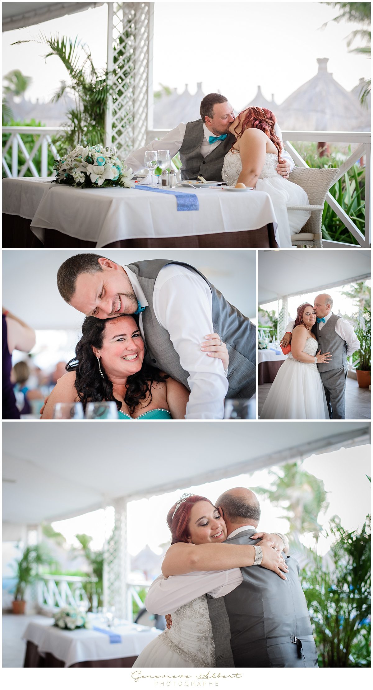 Genevieve Albert Photographe, mariage dans le sud, destination wedding photographer, grand bahia principe Coba, Mexique, Mexico, air transat