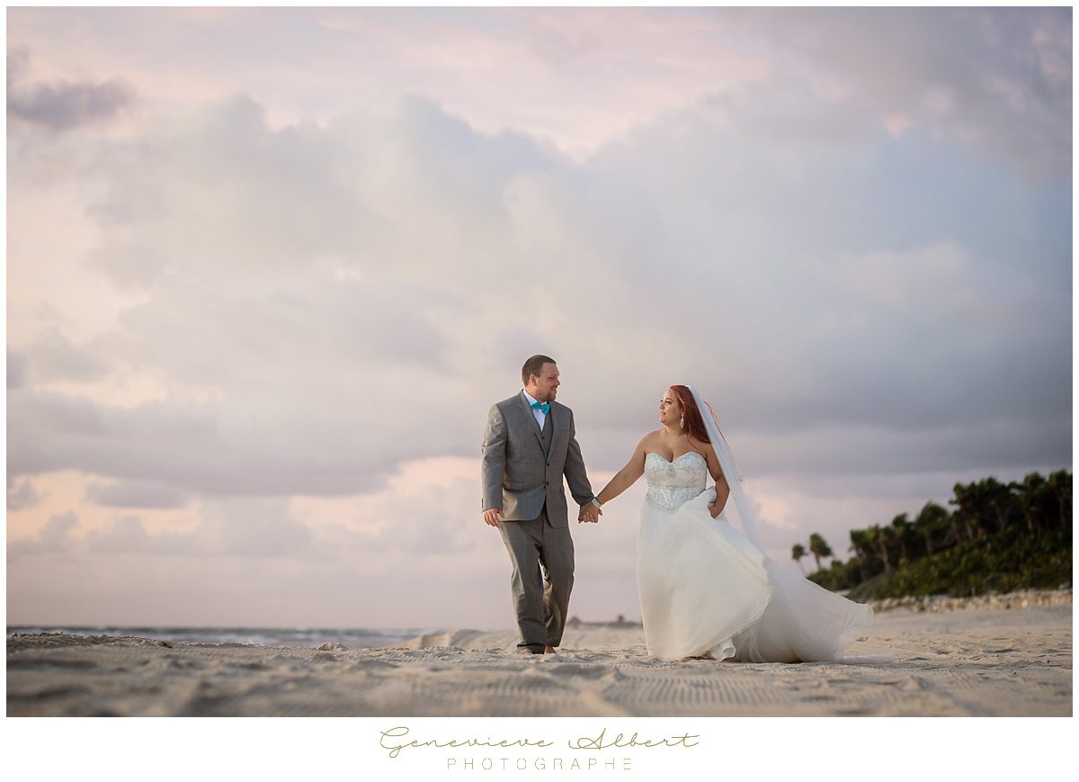 trash the dress, Genevieve Albert Photographe, mariage dans le sud, destination wedding photographer, grand bahia principe Coba, Mexique, Mexico, air transat
